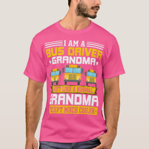 T-shirt Ix27m un conducteur de bus Grand-mère école Bus