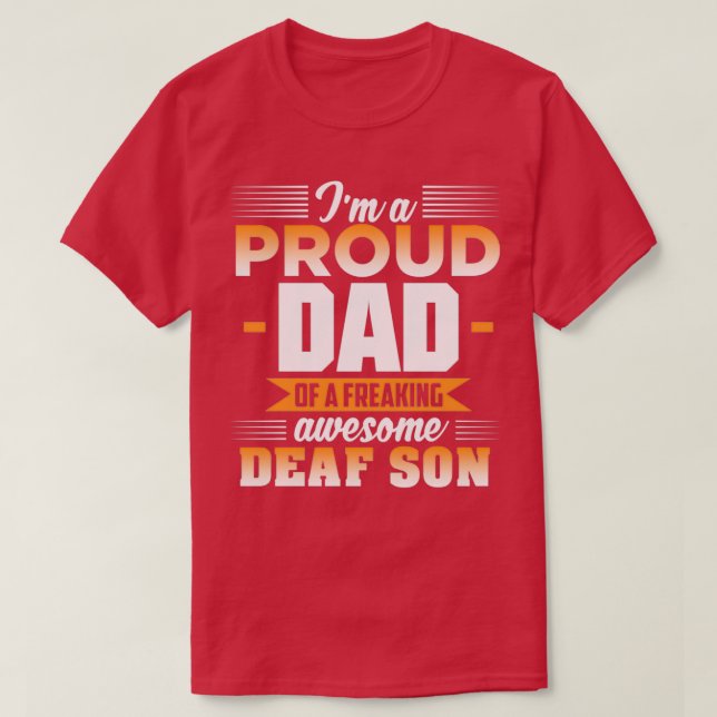 T-shirt Ix27M UN FIER PÈRE D'UN FILS FRAPPANT ET FATIGUÉ F (Design devant)