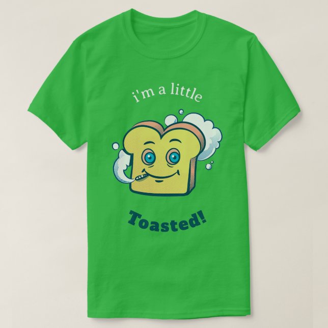 T-shirt Ix27m un petit toast grillé (Design devant)
