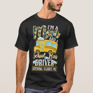 T-shirt Ix27M Une Maman Et Un Conducteur De Bus Scolaire R