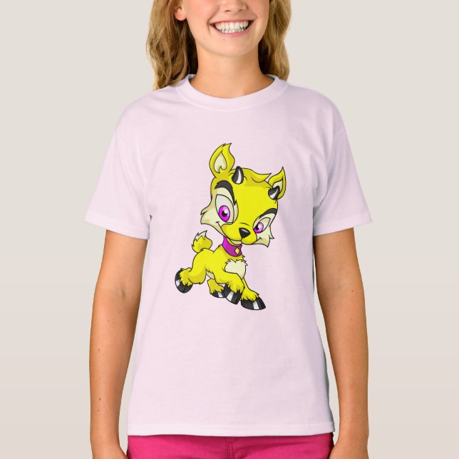 T-shirt Ixi jaune (Devant)