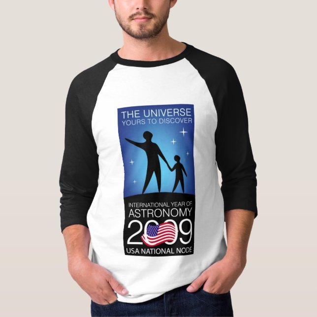 T-shirt IYA2009 - Noeud des USA : 3/4 raglan de base de (Devant)
