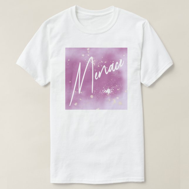 T-shirt IYKYK Subtle Sapphic, wlw, Lavender Menace (Design devant)