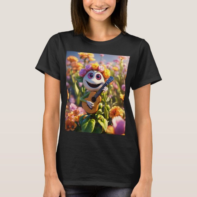 T-SHIRT IZVARA GRAPHIQUE TELLE POUR LES FILLES (Devant)