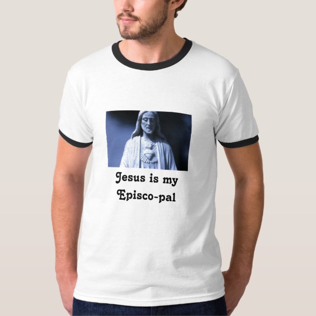 T-shirt j0432798, Jésus est mon épiscopal (Devant)