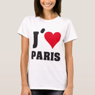 T-SHIRT J´AIME PARIS