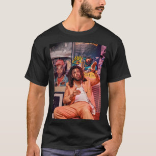 T-shirt J Cole - Poster du Monde King Cole Cole