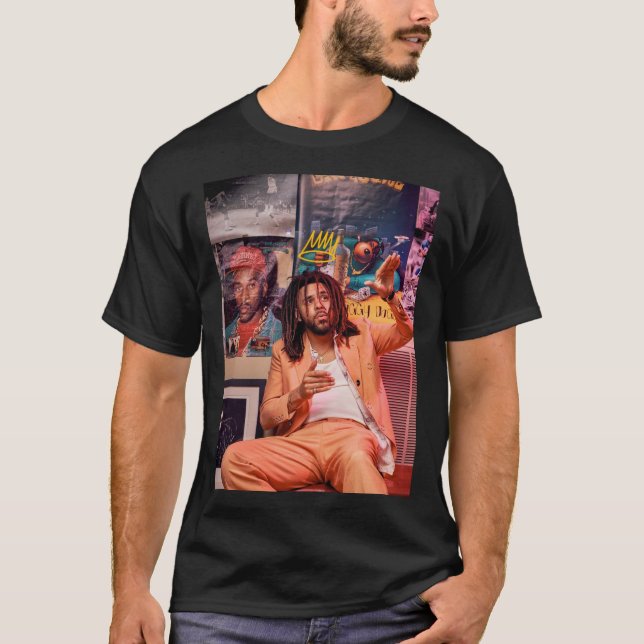 T-shirt J Cole - Poster du Monde King Cole Cole (Devant)