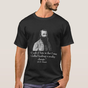 T-shirt J.E.B. Stuart et citation