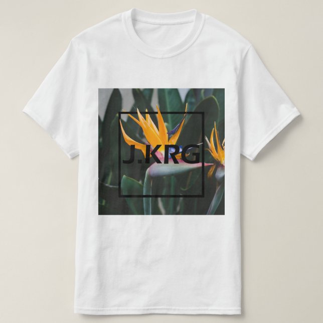 T-shirt J. KRG Strelitzia reginae (Design devant)