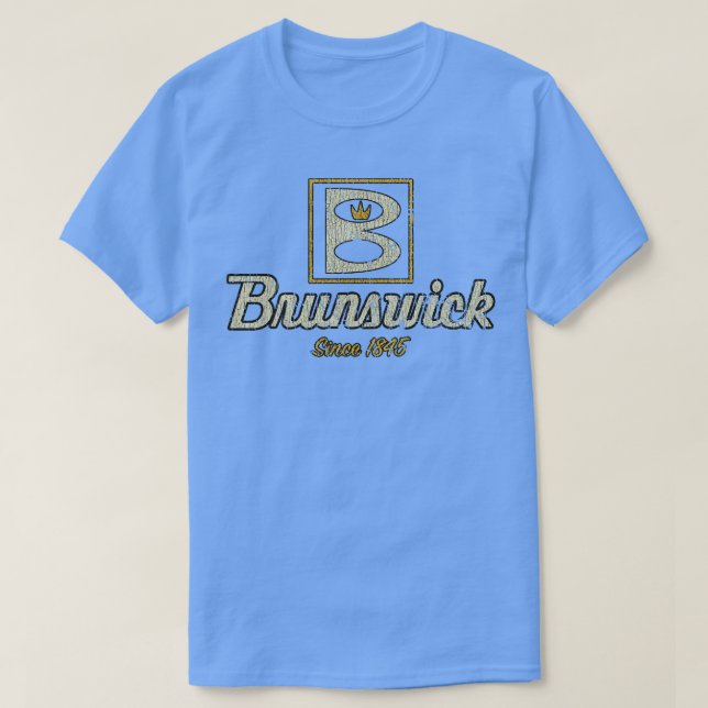 T-shirt J M Brunswick Pourcentage de fabrication 1845 (Design devant)