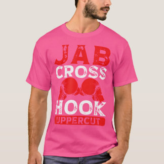 T-shirt Jab Cross Hook Uppercut Mixed martial art Kickboxe