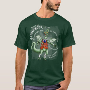 T-shirt Jabberwocky wh