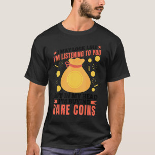 T-shirt J'achète des pièces rares Collector Graphic