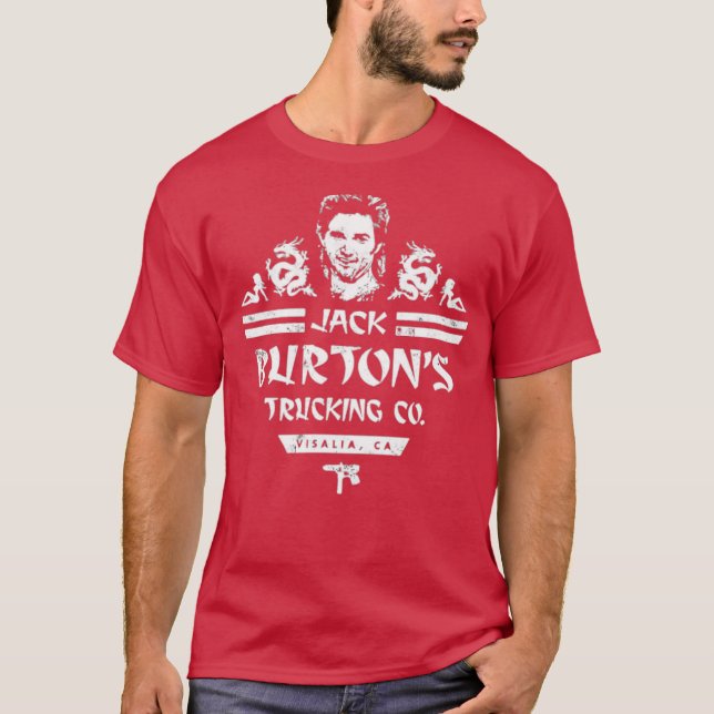 T-shirt Jack Burton's Trucking Co (Devant)