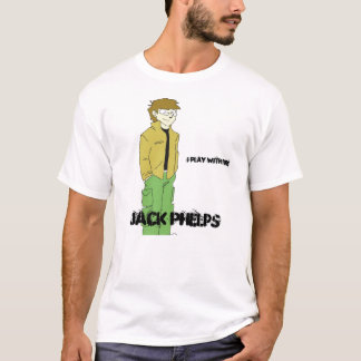 T-shirt Jack cartoonized, Jack Phelps, je jouent avec le