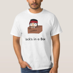 T-shirt Jack dans une boîte