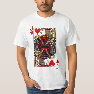 T-shirt Jack des coeurs