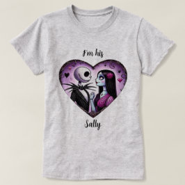T-shirt Jack et Sally Goth Valentine