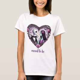 T-shirt Jack et Sally Goth Valentine