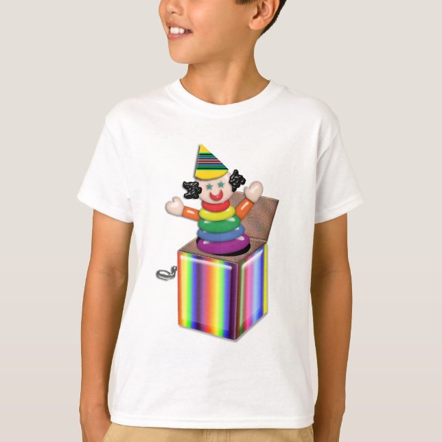 T-shirt Jack in the Box sautant (Devant)
