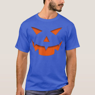 T-shirt Jack-o'-lantern Citrouille sculpté visage Hallowee