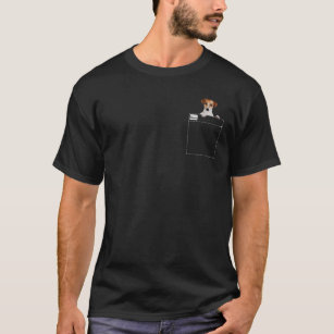 T-shirt Jack Russell Dans Le Mal De Pocket