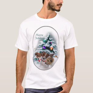 T-shirt Jack Russell Terrier Cadeaux de Noël