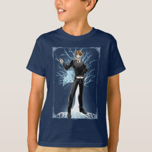 T-shirt Jack Russell Terrier Patronus d'Anime Ron Weasley