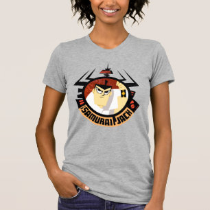 T-shirt Jack Samurai Dans Le Cadre Futuriste Aku