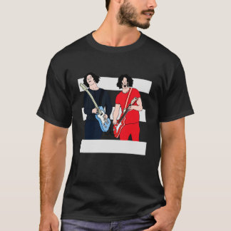 T-shirt Jack White - Les Bandes Blanches 