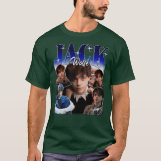 T-shirt Jack Wolfe Aesthetic Collage Retro Fan Art vintage