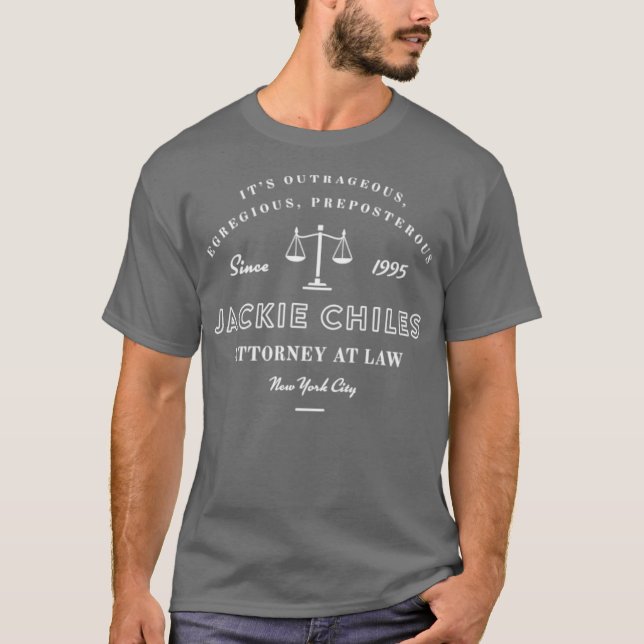 T-shirt Jackie Chiles Outrageux et ignoble (Devant)