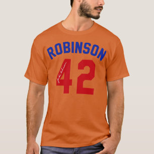 T-shirt Jackie Robinson Signé