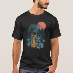 T-shirt Jackrabbit Mountain Pine Tree Les oiseaux du ciel 
