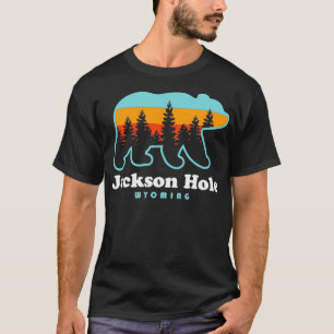 T-shirt Jackson Hole Wyoming Chemise Ours Mounts Jackson