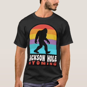 T-shirt Jackson Hole Wyoming Retro Sunset