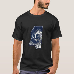 T-shirt Jackson State University Tigers Tie Dye Débardeur
