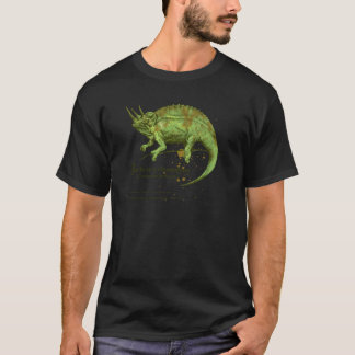 T-shirt Jackson's chameleon - leaf