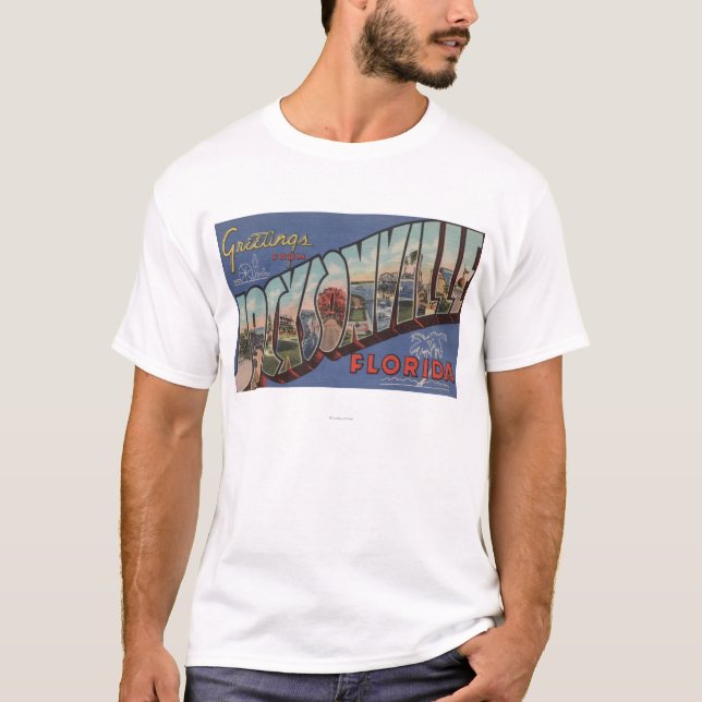 T-shirt Jacksonville, la Floride - grandes scènes 2 de (Devant)