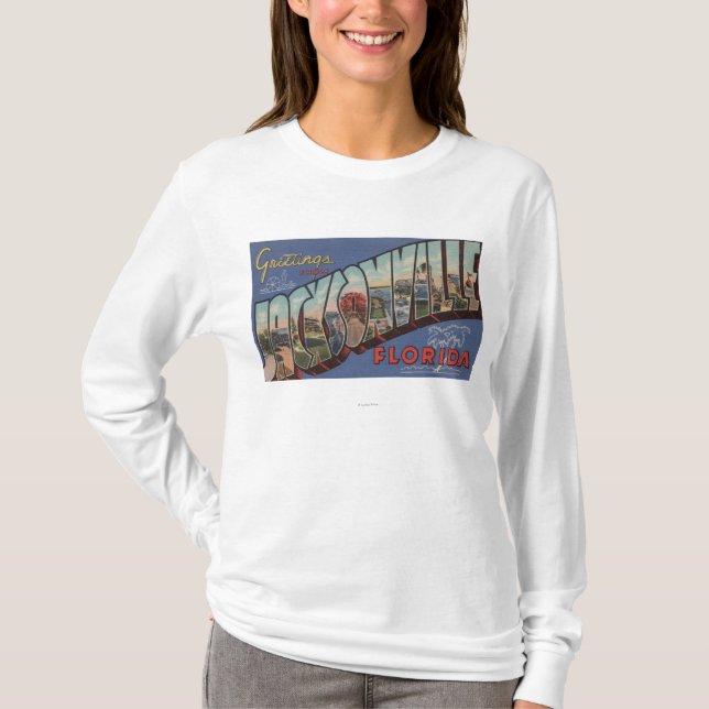 T-shirt Jacksonville, la Floride - grandes scènes 2 de (Devant)