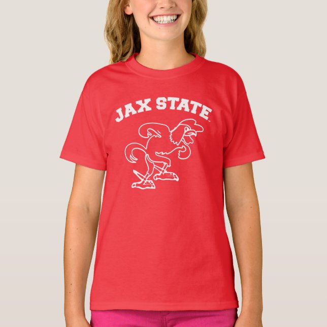 T-shirt Jacksonville State University JAX State Gamecocks (Devant)