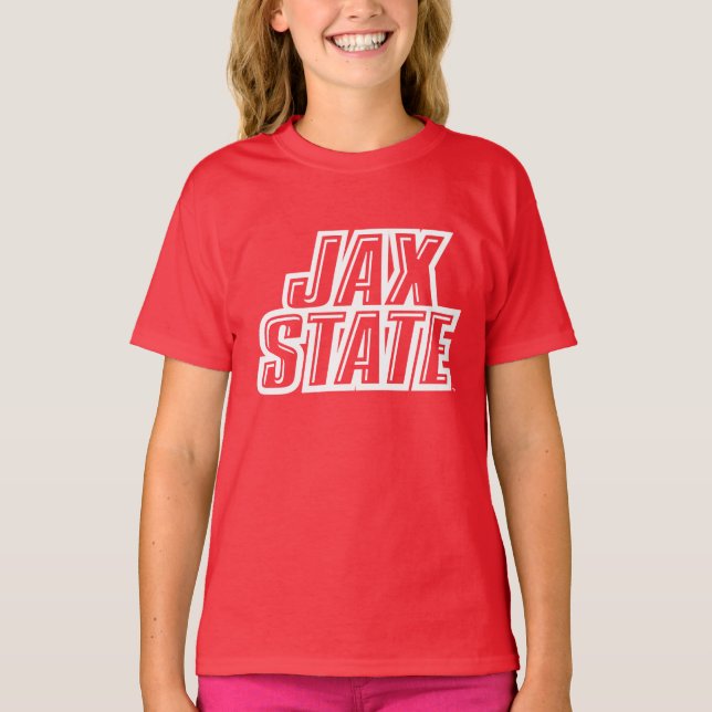 T-shirt Jacksonville State University JAX STATE Logo 4 (Devant)
