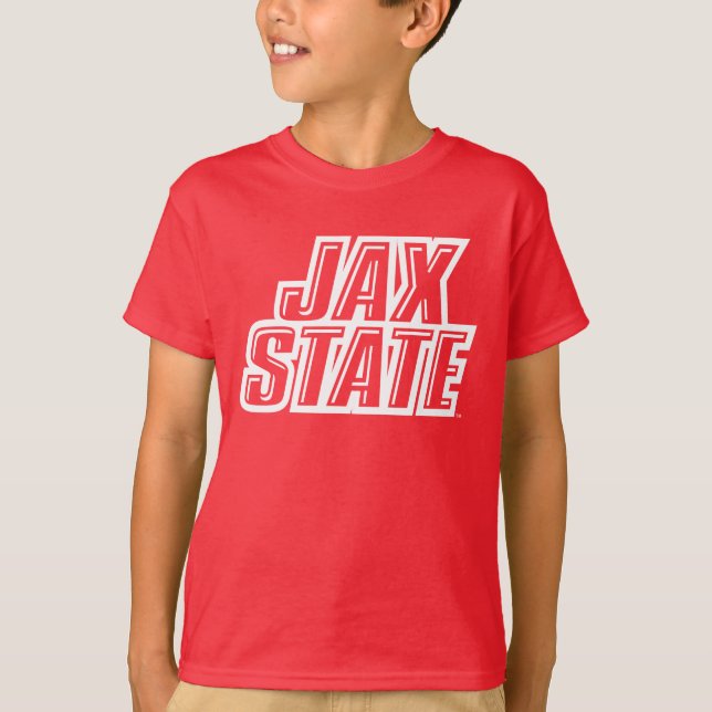 T-shirt Jacksonville State University JAX STATE Logo 4 (Devant)