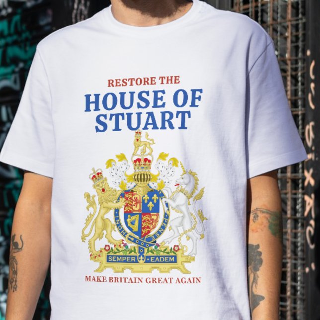 T-shirt Jacobite Stuart Monarchiste (Créateur téléchargé)