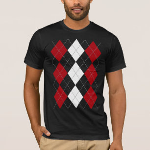 T-shirt Jacquard : Chemise "d'innocence de rouge cramoisi"