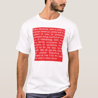 T-shirt Jacques Derrida