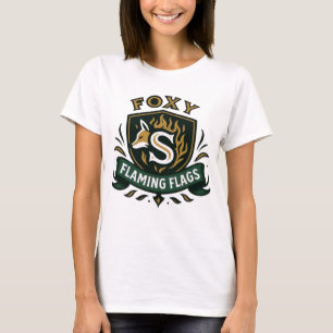 T-shirt Jade Elegance (Foxy Flags)