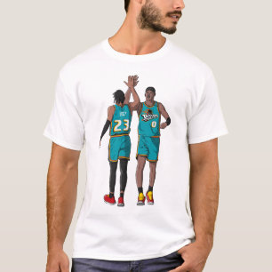 T-shirt Jaden Ivey et Jalen Duren - Basketball de Détroit