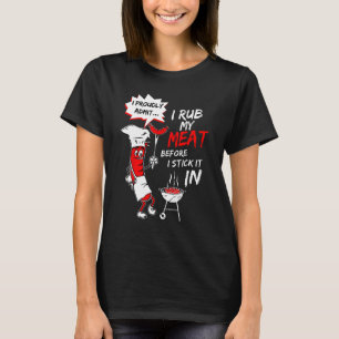 T-shirt J'Admets Avec Fierté Que Je Frotte Ma Viande Avant